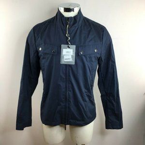 12 Puntododici Blue Jacket Turtle Neck Size 50